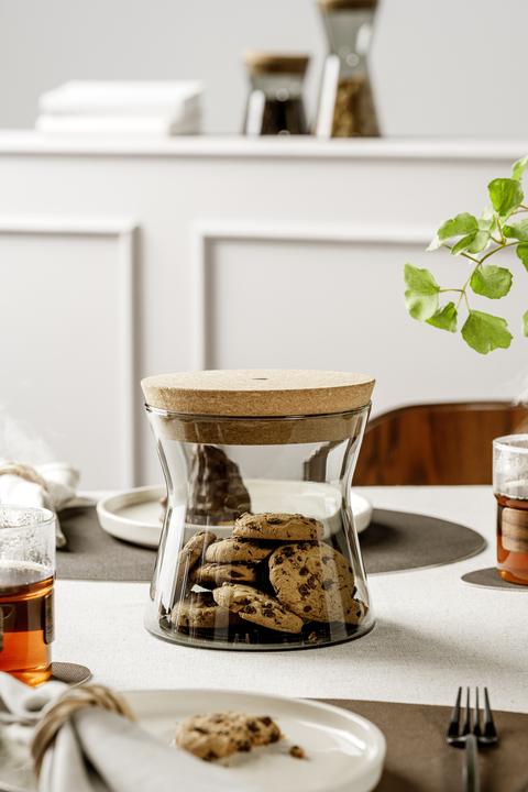 Actual product image Leonardo Vorratsdose Forma X 1.9 l, Grau (1.90 l)