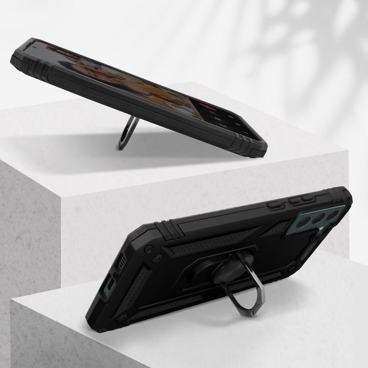Actual product image Avizar Hybrid Protective Cover with Ring Holder Series (Samsung Galaxy S22+)