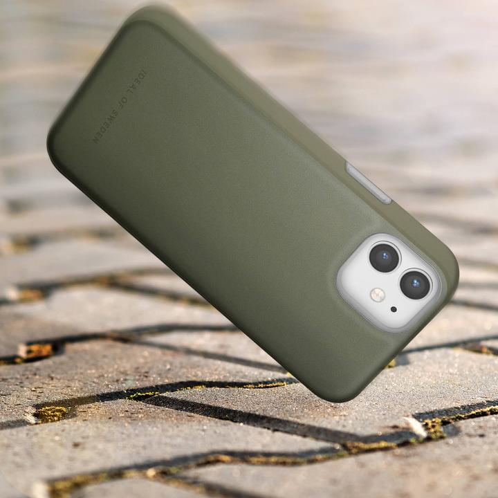 Produktbild iDeal Of Sweden Atelier Case Intense Khaki Hülle Series (Apple iPhone 12, Realme 12 Pro+)