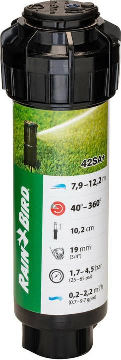 Magni Rain Bird 42SA+ Simple Adjust Gear Drive Rotor, instelbaar 40° - 360° patroon, 26' - 38'