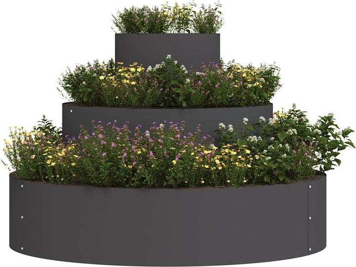 Produktbild vidaXL Metallpflanzgefäss