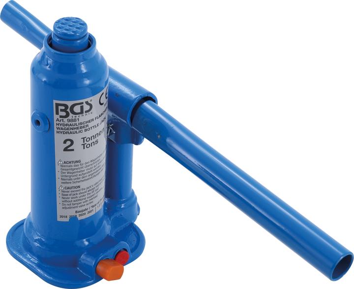 Actual product image BGS Hydraulic Bottle Jack 2 t