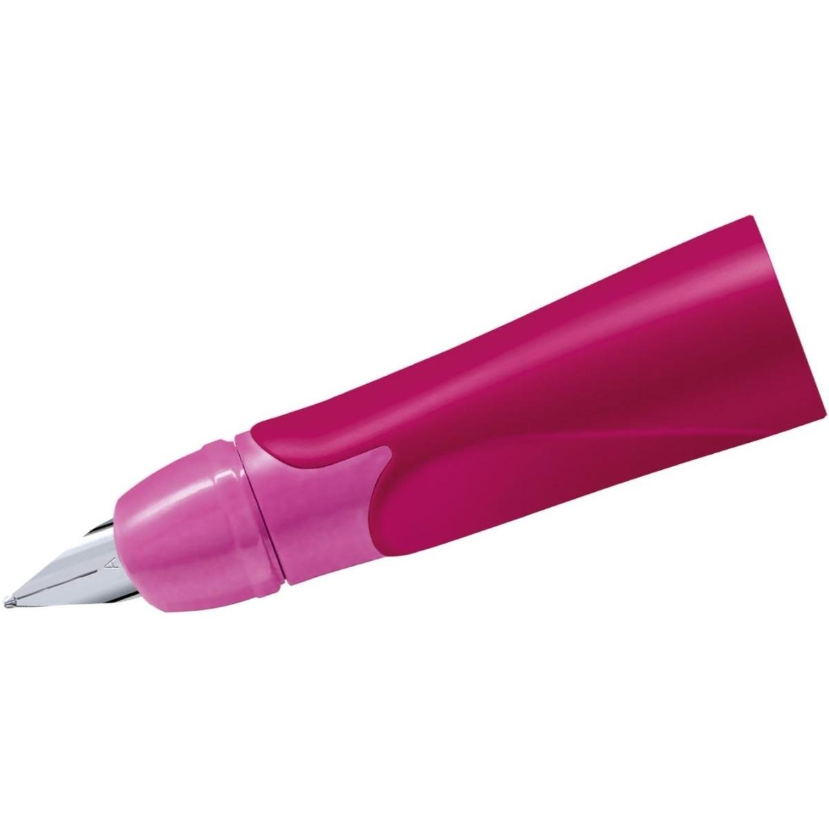 STABILO, Schreibstifte, Rechtshänder-Griffstück für Schulfüller - EASYbirdy in beere/pink - Feder A (1 x)