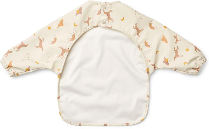 Actual product image Liewood Lätzchen Merle mit Aermel Dream Ecru