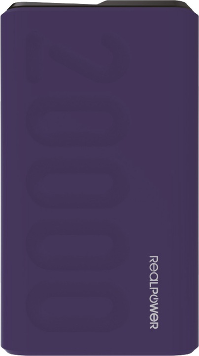 Actual product image RealPower Powerbank PB-20000 PD+ Midnight (20000 mAh, 18 W, 18 Wh)