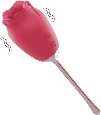 Produktbild S-Hande Succubus Rose Shaped Intimate Massager With 9 Modes Of Licking And Vibration Red