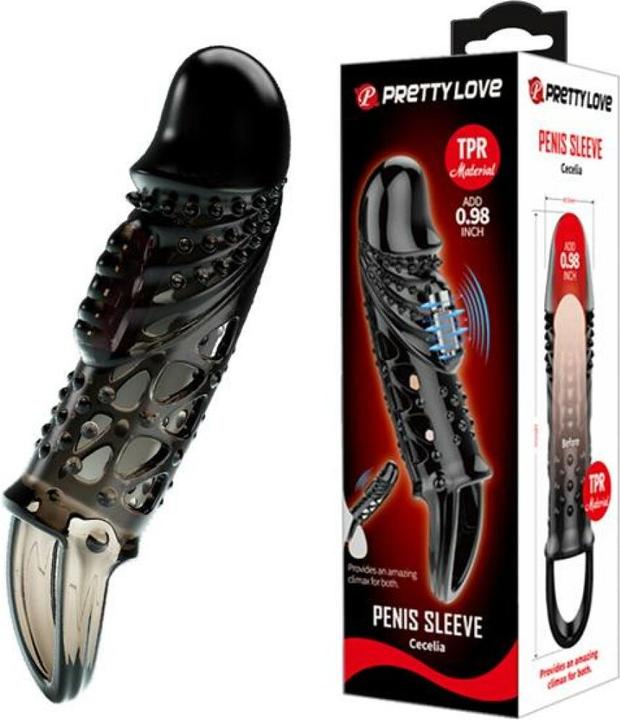 Actual product image Pretty Love Cecelia Penis Lingerie Black