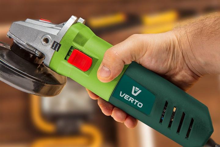 Actual product image Verto 053 Angle grinder 12000 RPM (115 mm)