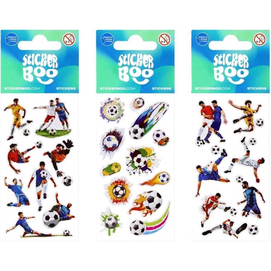 Sticker Boo Aufkleber BOO Fussball-Mix-Aufkleber (54576785)