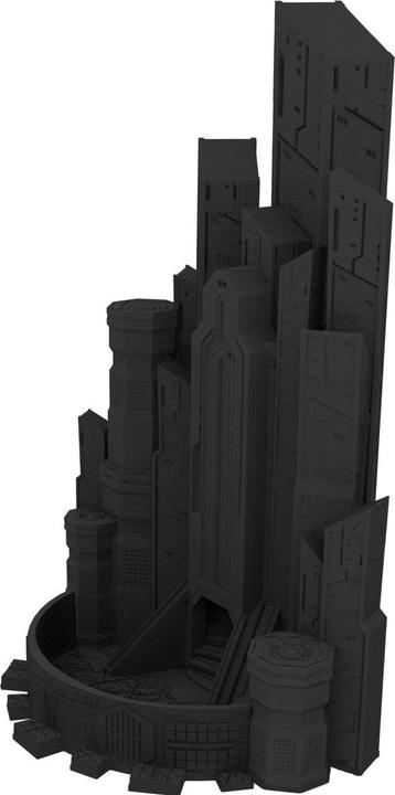 Produktbild Feldherr Fates End Würfelturm Cybercity schwarz für Tabletop & Rollenspiele (Kunststoff)