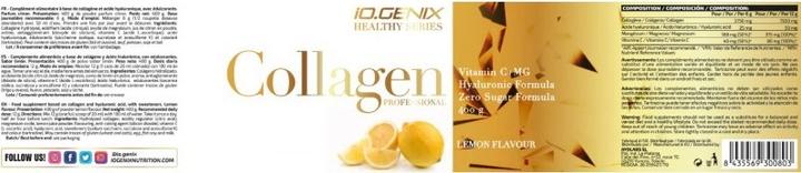 Nutritional values and ingredients Io.Genix Collagen Professional (1 Piece, Powder, 400 g)