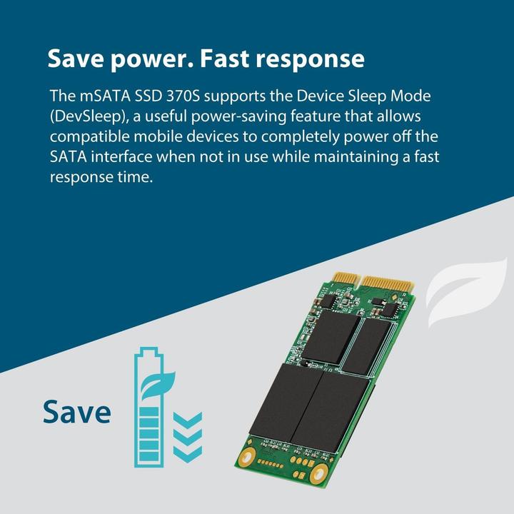 Produktbild Transcend 370S (256 GB, mSATA)