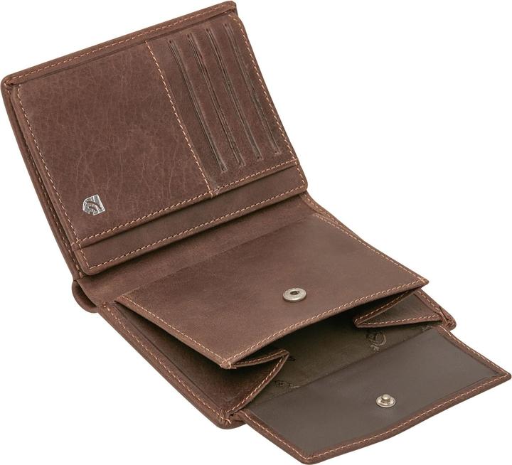 Actual product image Castelijn & Beerens Canyon wallet RFID leather 9.5 cm