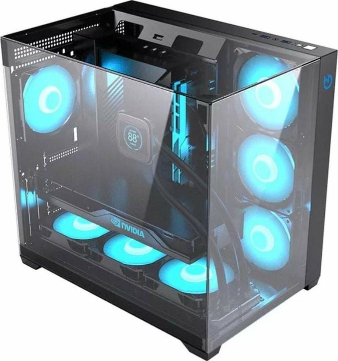 Image du produit Hiditec Tour Sky Nero (ATX, ITX, mATX)