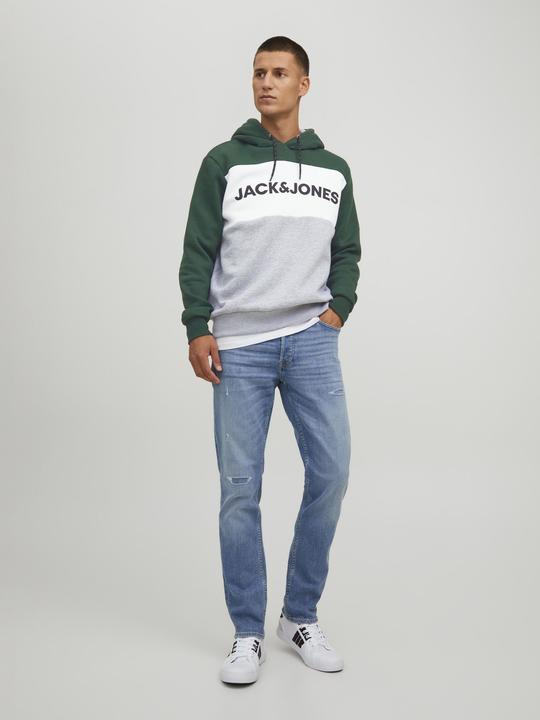 Image du produit Jack & Jones Sweat à capuche avec logo en couleur (XL)