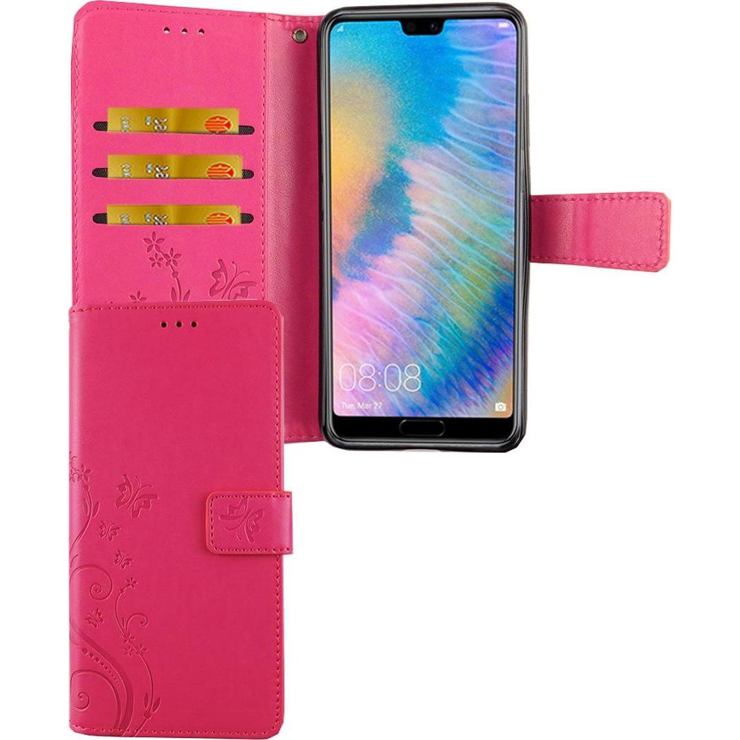 Thumbnail - König Design Hülle Handy Schutz für Huawei P20 Case Cover Tasche Wallet Etui Handyhülle Neu (Cubot P20), Smartphone Hüll...