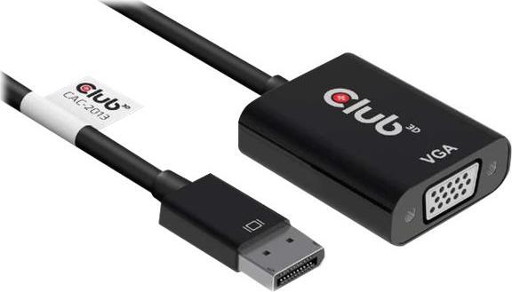 Immagine prodotto Club 3D Adattatore attivo da DisplayPort a VGA (VGA, 22.80 cm)