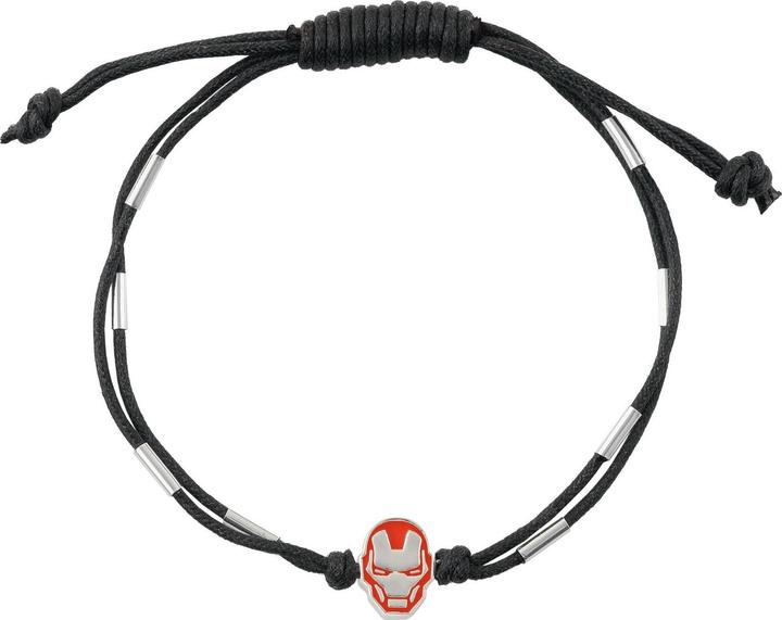 Produktbild Disney Iron Man Marvel Double Black Textile Bracelet BS00088RL.CS
