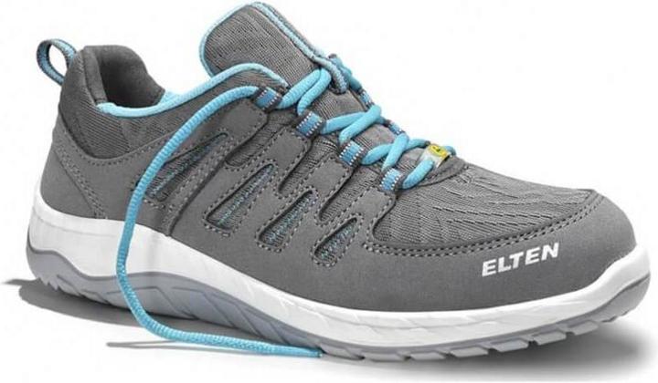 Actual product image Elten Women 's shoes Maddie Gray Low S1P SRC, gray 39 (S1P, 39)