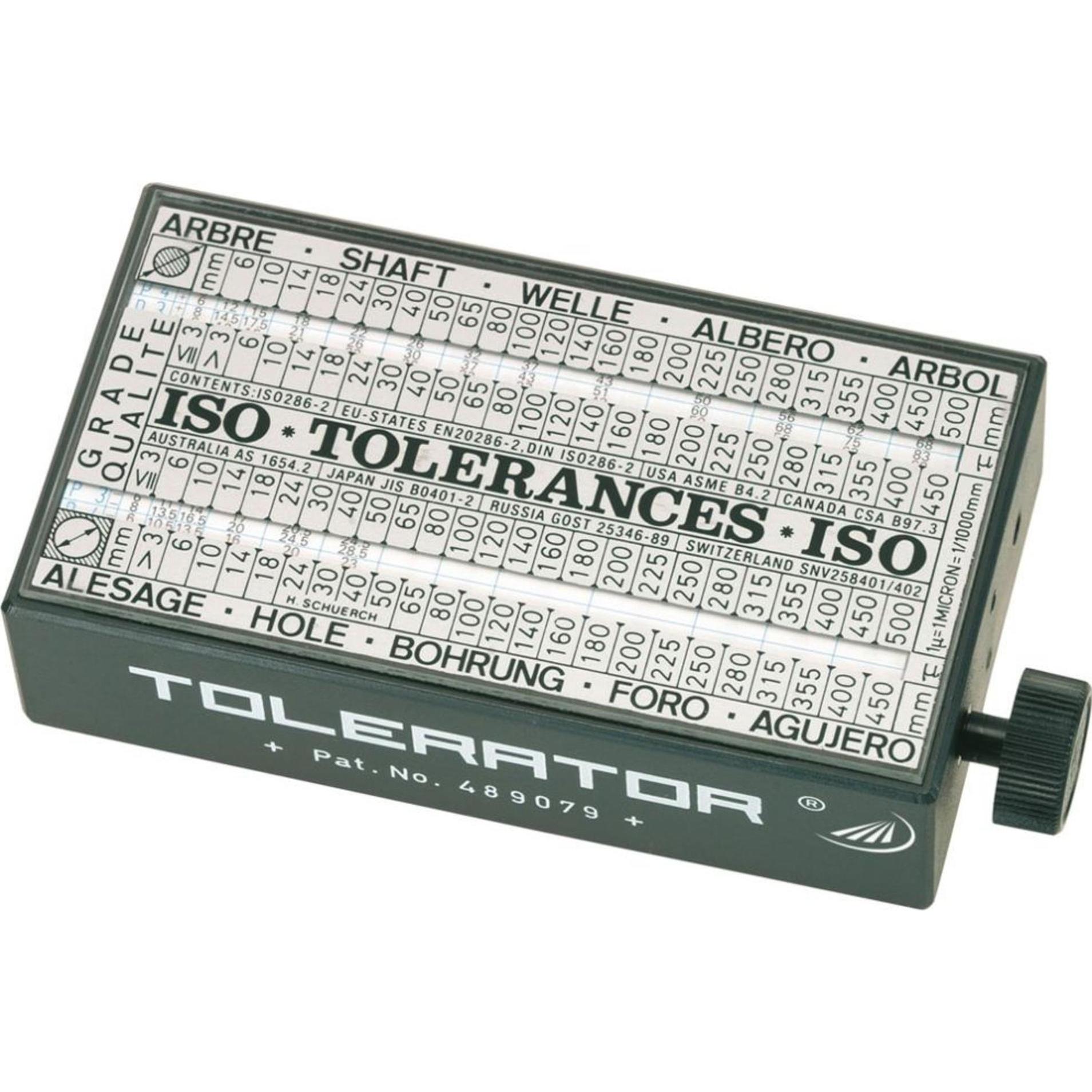 Magni Helios Preisser ISO-Toleranzanzeiger Tolerator, zum direkten Ablesen sämtlicher ISO-Toleranzwerte 05 (582120)