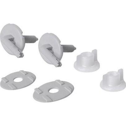 Cersanit, WC Deckel, President Screws for Polypropylene Toilet Seat (K99-0007)