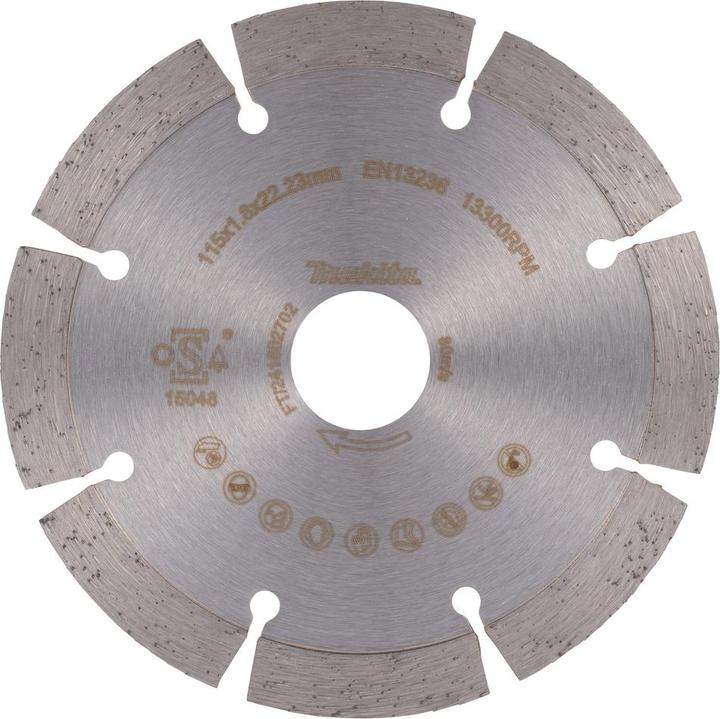 Productafbeelding Makita Diamak 115mm Diamanttrennscheibe