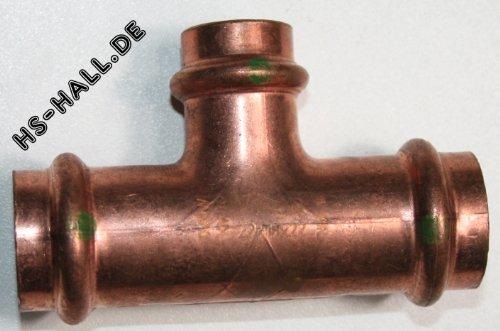 Actual product image Viega Copper Tee su SC-Contur 22x18x22mm - 291945 (T-connection)