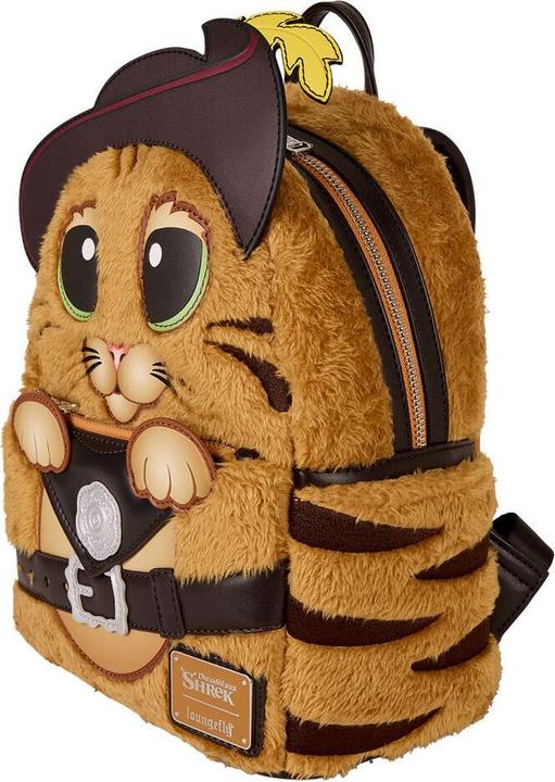 Produktbild Loungefly Shrek Puss in Boots plush backpack 26cm