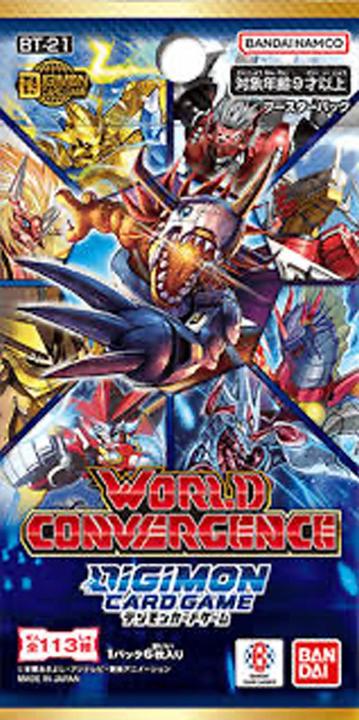 Produktbild Digimon World Convergence Booster EN (Englisch, Booster Pack)