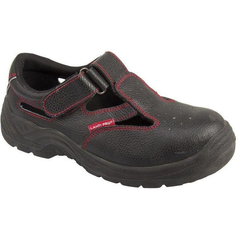 Lahti Pro, Sicherheitsschuhe, Leather black sandals, s1 src, "43", ce, lahti (S1, 43)