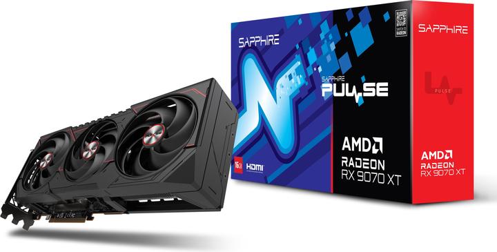 Produktbild Sapphire Pulse Radeon RX 9070 XT Gaming (16 GB)