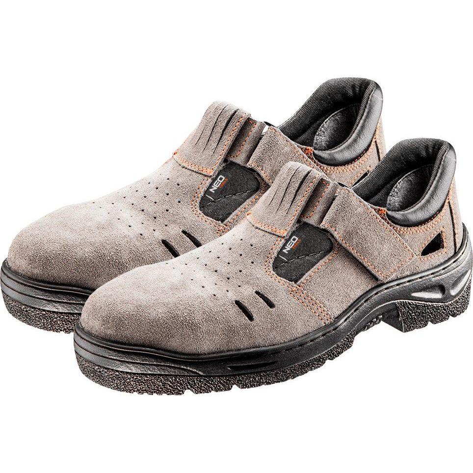 Neo Tools, Sicherheitsschuhe, Work sandals (Work sandals S1 SRC, suede, size 36) (S1, 36)