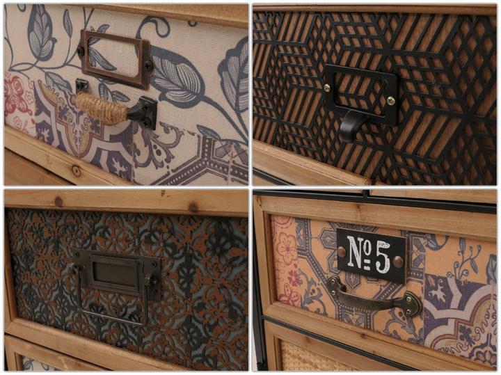 Produktbild JOHN316 Apothekerkommode (73 x 35 x 136 cm)