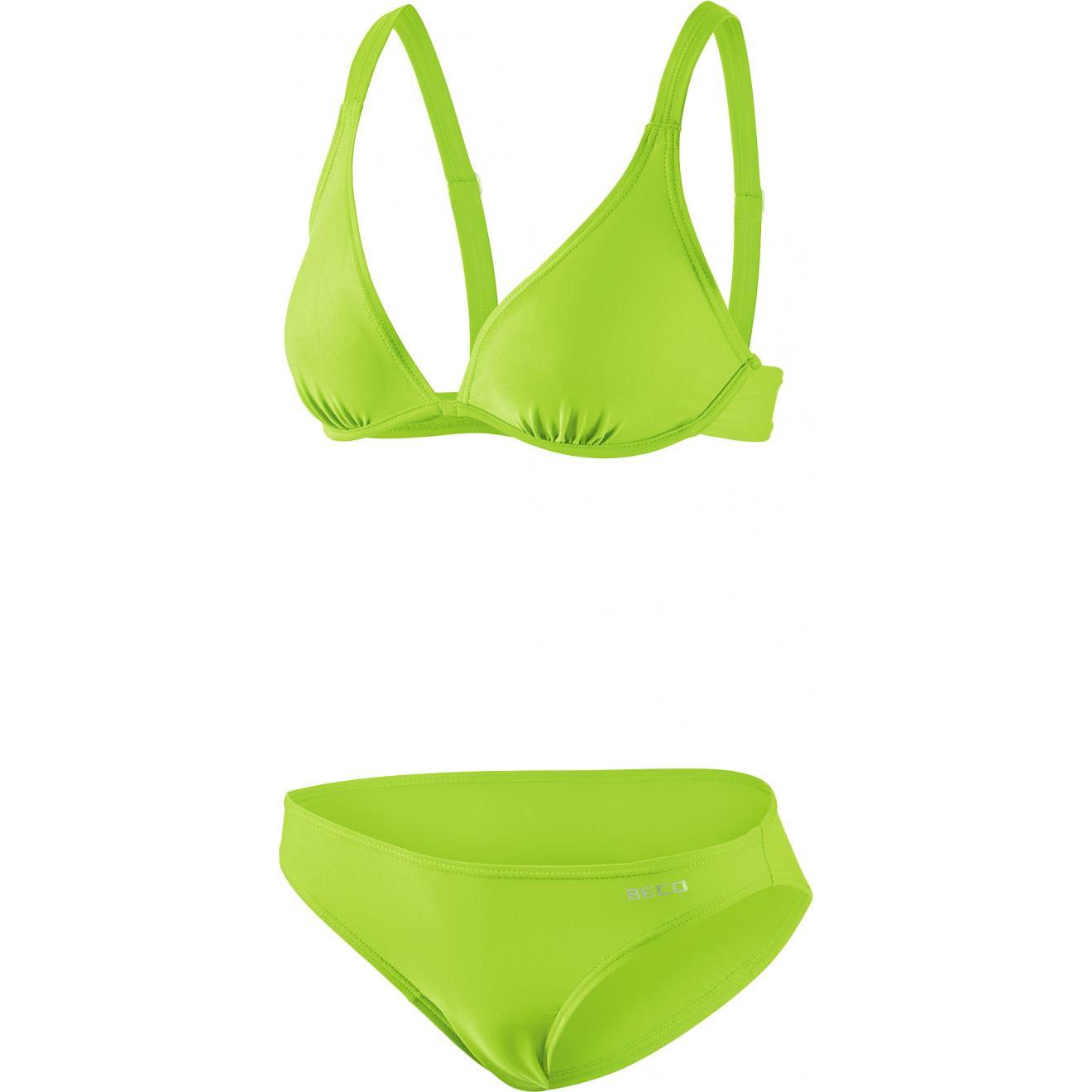 Beco, Damen, Bikini, Beermann GmbH Bügel-Bikini B-Cup Standard grün 40, Grün, (40)
