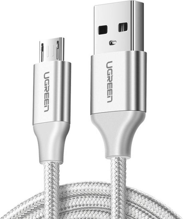 Immagine prodotto Ugreen Cavo da micro USB a USB-A 2.0 (1 m, USB 2.0, 18 W)