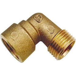 Kan, Zubehör Sanitärinstallation, therm brass elbow GZ GW 1 "9012.28