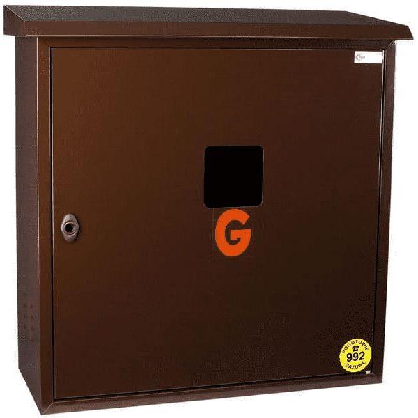 Weba, Zubehör Sanitärinstallation, BOX 600X600X250 SURFACE White BROWN - 06-25-0600-42