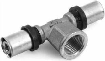 Actual product image Purmo T-shaped part CLEVERFIT, exit with internal thread 20x1