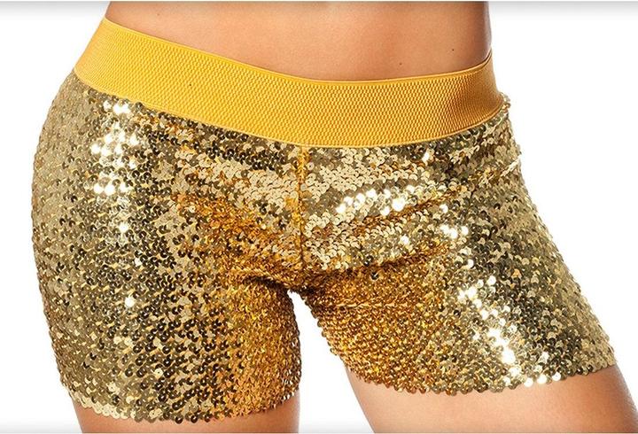 Produktbild Metamorph Pailletten Hotpants gold (36, 38)