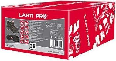 Actual product image Lahti Pro Shoes without toe, black leather, o1 src, "41", ce, lahti (O1, 41)