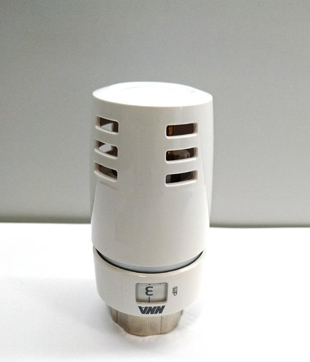 Actual product image Purmo Thermostatic head Evosense, white