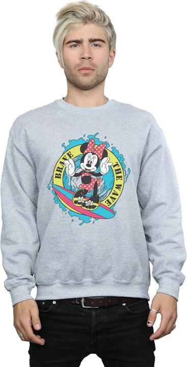 Immagine prodotto Disney Minnie Mouse Brave The Wave Felpa Uomo (XL)
