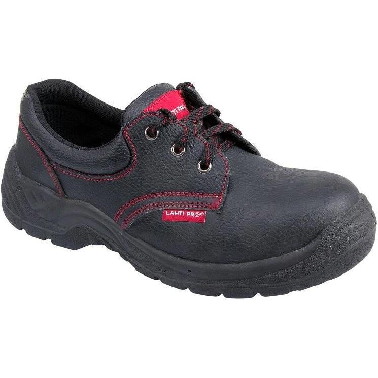 Lahti Pro, Sicherheitsschuhe, Shoes without nose cap, black leather, o1 src, "45", ce, lahti (O1, 45)