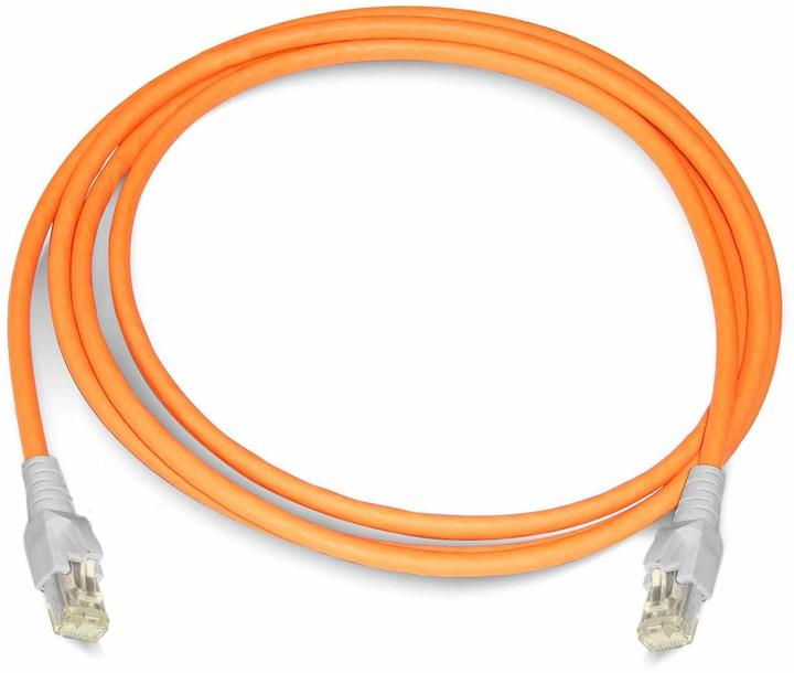 Actual product image Dätwyler Patch cord Cat 6A, S/FTP, 40 m, orange (S/FTP, CAT6a, 40 m)