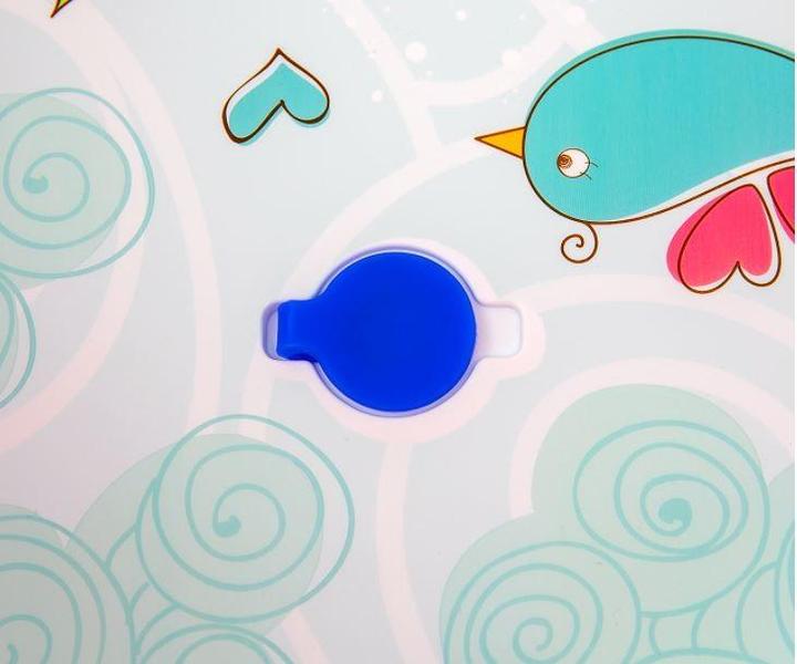 Productafbeelding Mally Aqua blauw vouwbad