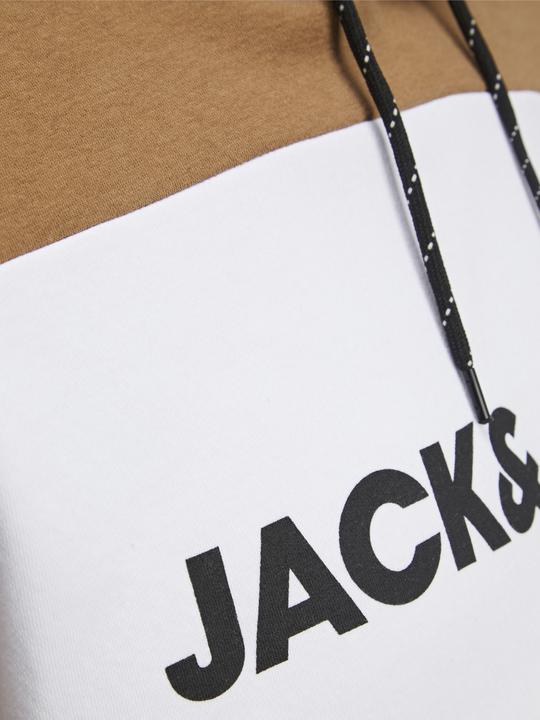 Produktbild Jack & Jones Pullover Sweatshirt mit Kapuze JJELOGO BLOCKING SWEAT HOOD - 4774 (M)