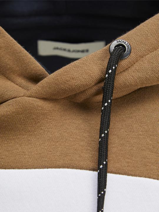 Produktbild Jack & Jones Pullover Sweatshirt mit Kapuze JJELOGO BLOCKING SWEAT HOOD - 4774 (M)