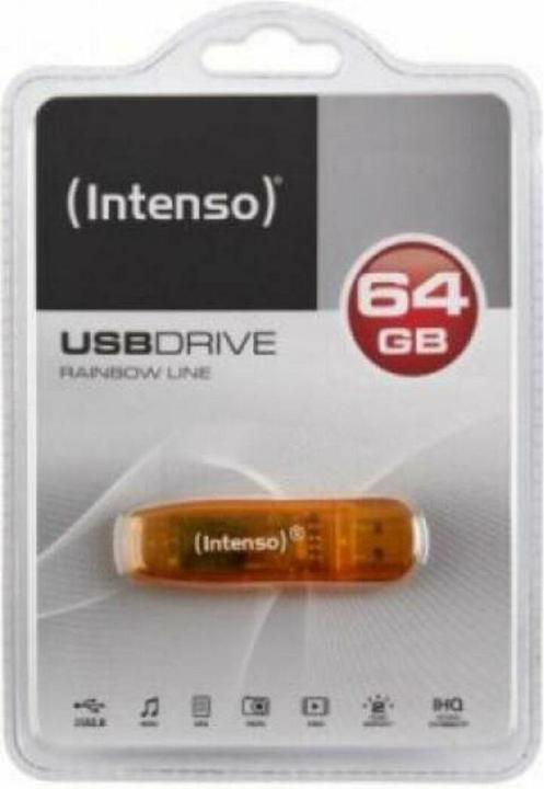 Image du produit Intenso Ligne arc-en-ciel (64 Go, USB-A)