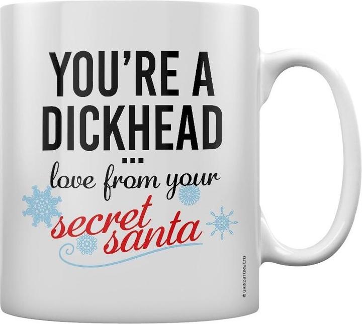 Image du produit Grindstore Tasse à café You're A Dickhead Secret Santa (325 ml)