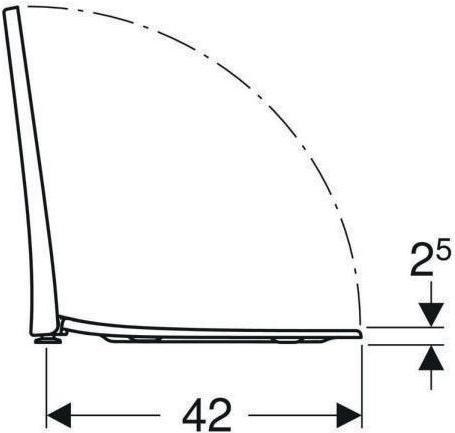 Image du produit Geberit Acanto Slim